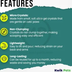 Ultra Pet Litter Pearls Micro Crystal Cat Litter 7-lb