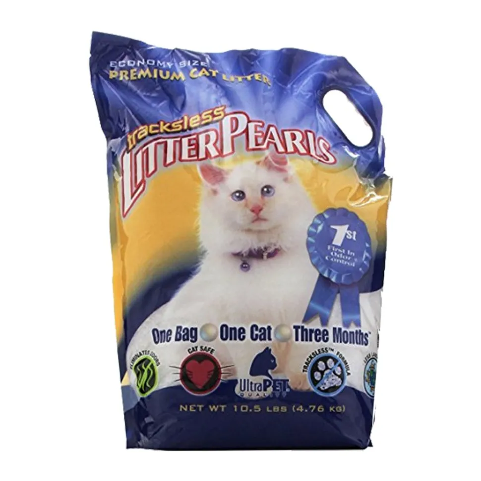 Ultra Pet Litter Pearls Tracksless Cat Litter 10.5-lb