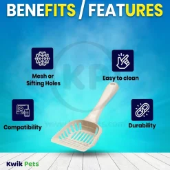 Van Ness Plastics Cat Litter Scoop Assorted Giant