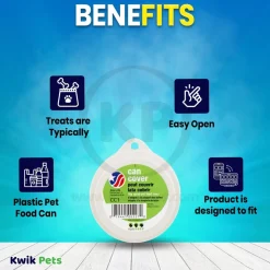 Van Ness Plastics Pet Food Can Cover Assorted