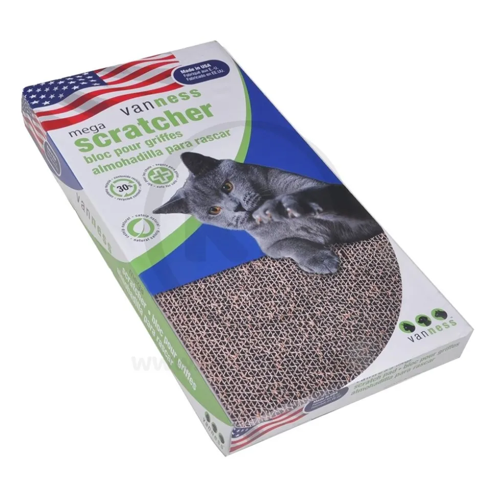 Van Ness Plastics Pureness Double Wide Scratch Pad Brown
