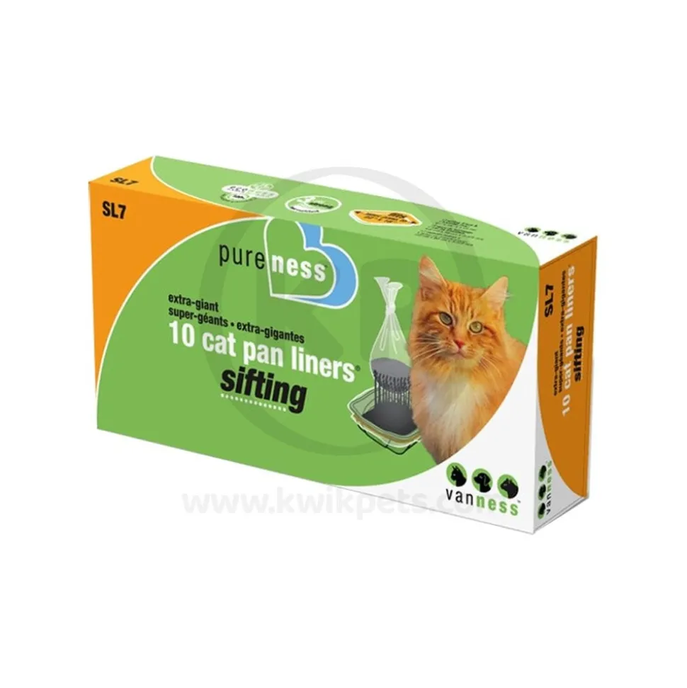 Van Ness Plastics Sifting Cat Pan Liner Extra-Giant 10 Count