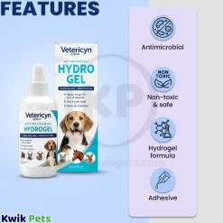 Vetericyn Plus Antimicrobial Wound & Skin Care Hydrogel 8-oz