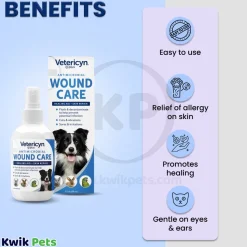 Vetericyn Plus Antimicrobial Wound & Skin Care 3-oz