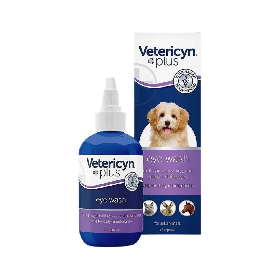 Vetericyn Plus Antimicrobial Eye Wash 3-oz