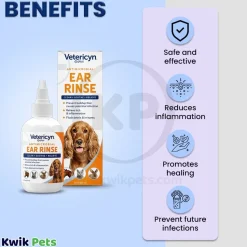 Vetericyn Plus Antimicrobial Ear Rinse 3-oz