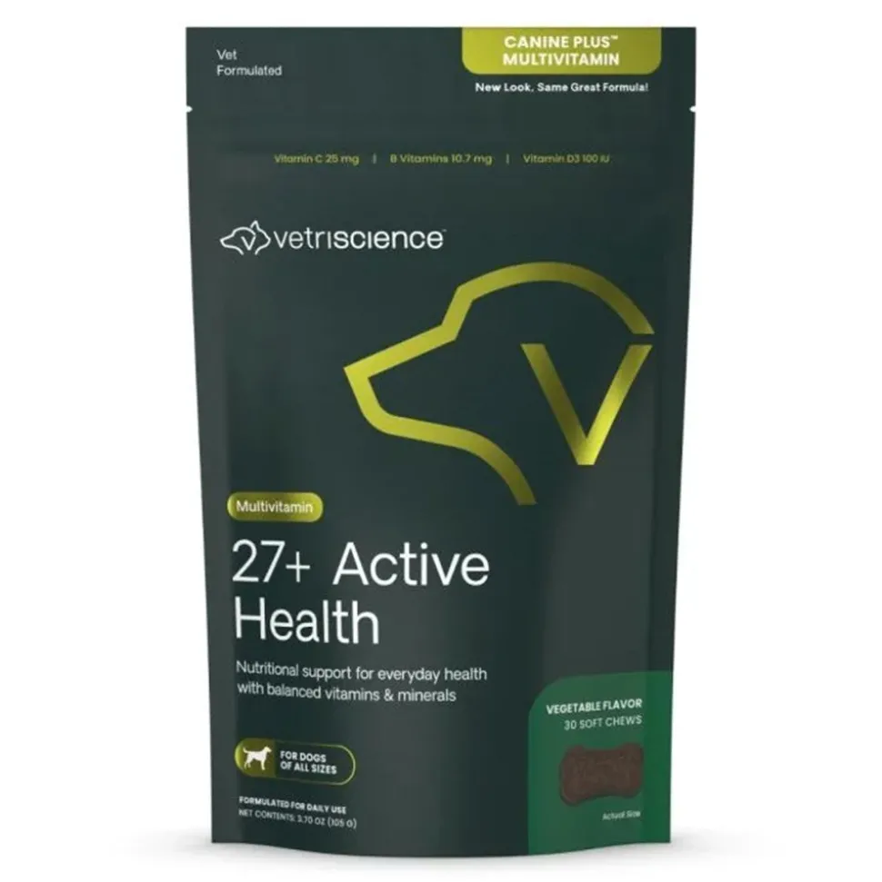 VetriScience Canine Plus Multivitamin Dog Chews 30 Count