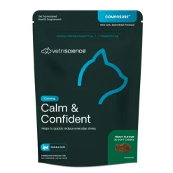 VetriScience Composure Cat Calming Chews Trout Flavor 30 Count