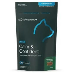 VetriScience Composure Cat Calming Chews Chicken Flavor 30 Count