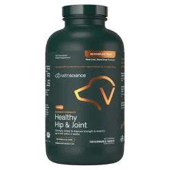 VetriScience GlycoFlex Plus Ultimate Strength Healthy Hip & Joint Chewable Tablets for Dogs 120 Count 16.08-oz