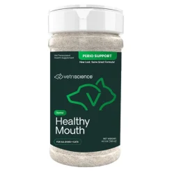 VetriScience Healthy Mouth Perio Support Dental Powder for Dogs & Cats 4.2-oz