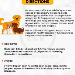VetRx Dog & Puppy Aid Respiratory Support Solution 2-oz