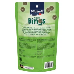 Vitakraft Nibble Rings Crunchy Treats for Small Animals 10.5-oz