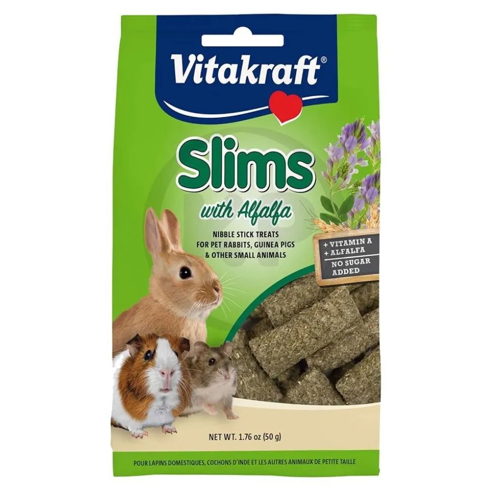 Vitakraft Slims With Alfalfa Small Animal Treats 1.76-oz