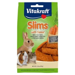 Vitakraft Slims With Carrot Small Animal Treats 1.76-oz