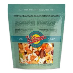 Volkman Seed Company Avian Science Super Macaw Bird Treat 4-lb