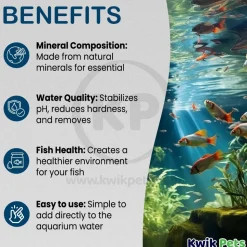 Weco Products Wonder Shell Natural Minerals Aquarium Water Conditioner Small 3 Count