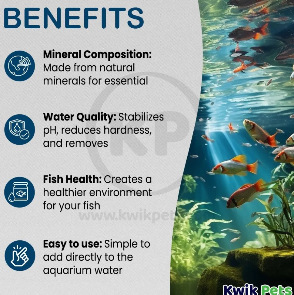 Weco Products Wonder Shell Natural Minerals Aquarium Water Conditioner Small 3 Count