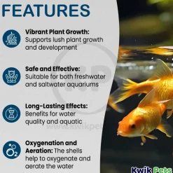 Weco Products Wonder Shell Natural Minerals Aquarium Water Conditioner Small 3 Count
