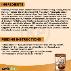 Wellness CORE Tiny Tasters Grain-Free Pate Wet Cat Food Chicken & Turkey 1.75-oz