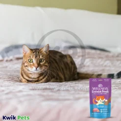 Wellness Puree Natural Grain-Free Lickable Cat Treats Tuna 6 Count 2.53-oz