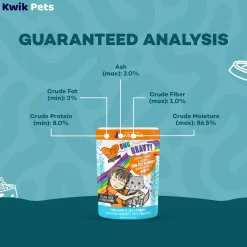 Weruva B.F.F. OMG Chicken, Turkey & Salmon Purr-Fect Plannin'! Dinner in Gravy Wet Cat Food Pouches 2.8-oz