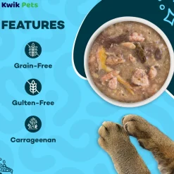 Weruva B.F.F. OMG Duck & Tuna Lots-O-Luck! Dinner in Gravy Wet Cat Food 2.8-oz