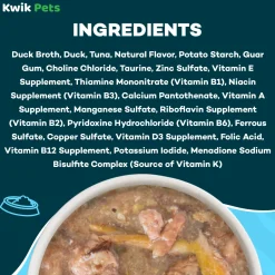 Weruva B.F.F. OMG Duck & Tuna Lots-O-Luck! Dinner in Gravy Wet Cat Food 2.8-oz