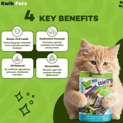 Weruva B.F.F. OMG Lamb & Tuna Shazaam! Dinner in Gravy Wet Cat Food Pouches 2.8-oz