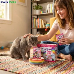 Weruva B.F.F. OMG Rainbow À Gogo Variety Pack Wet Cat Food 3-oz Pouches 12 Count