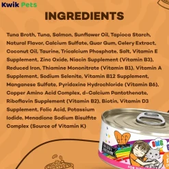 Weruva B.F.F. OMG Tuna & Salmon Start Me Up Dinner in Gravy Wet Cat Food 5.5-oz