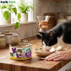 Weruva B.F.F. PLAY Paté Chicken & Beef Best Buds Dinner in a Hydrating Purée Wet Cat Food 2.8-oz