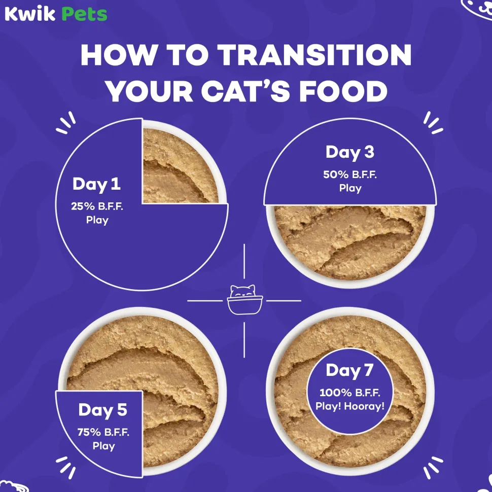 Weruva B.F.F. PLAY Paté Chicken & Beef Best Buds Dinner in a Hydrating Purée Wet Cat Food 2.8-oz