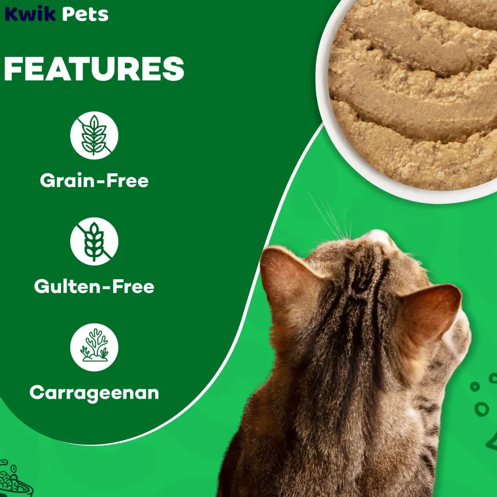 Weruva B.F.F. PLAY Paté Chicken & Lamb Laugh Out Loud Dinner in a Hydrating Purée Wet Cat Food 5.5-oz