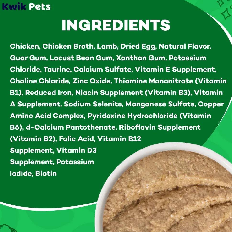 Weruva B.F.F. PLAY Paté Chicken & Lamb Laugh Out Loud Dinner in a Hydrating Purée Wet Cat Food 5.5-oz