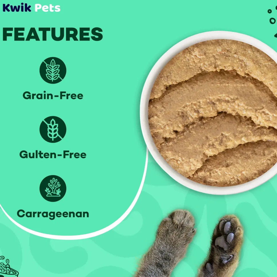 Weruva B.F.F. PLAY Paté Salmon & Tuna Tuck Me In Dinner in a Hydrating Purée Wet Cat Food 5.5-oz