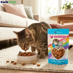 Weruva B.F.F. Toodzies Crunchy Chicken & Salmon Cat Treats 2-oz