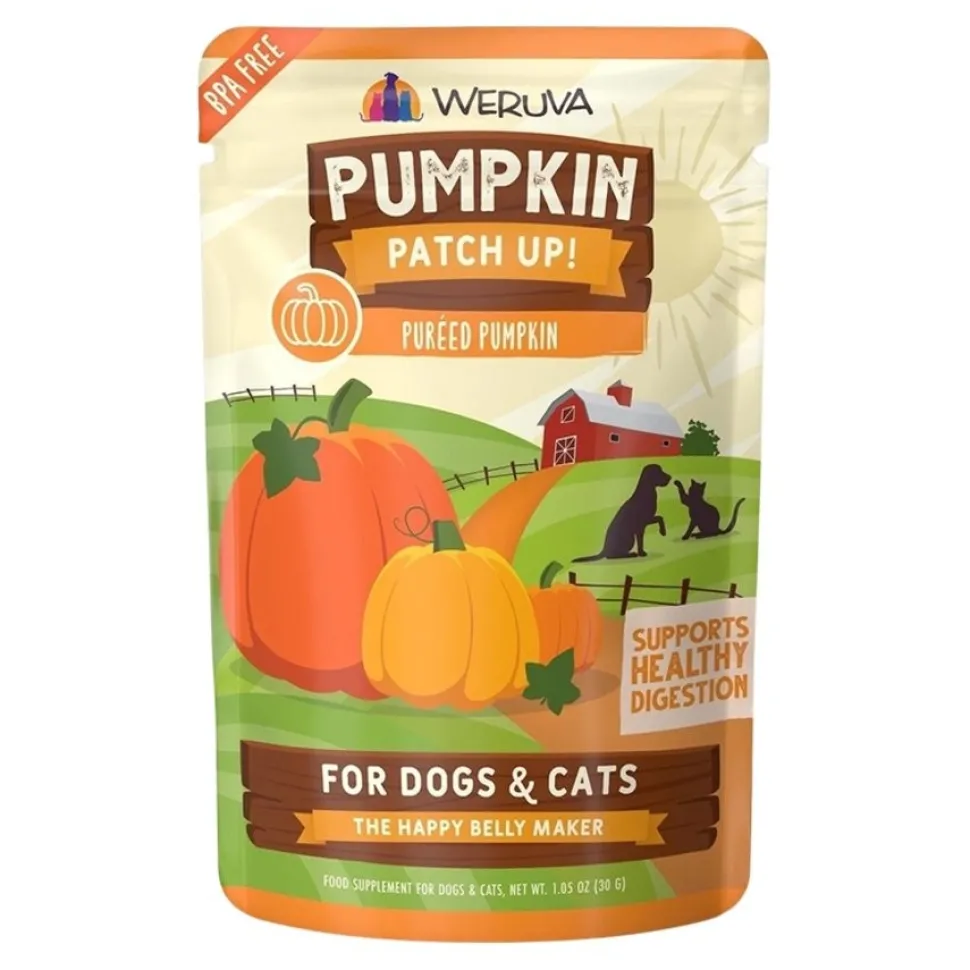 Weruva Pumpkin Patch Up! Food Supplement for Dogs & Cats Puréed Pumpkin 1.05-oz