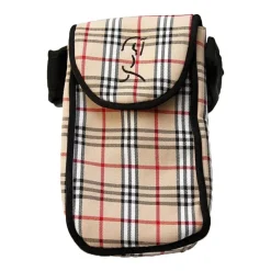 Woofhoof Equestrian Cell Phone Case Plaid X-Large