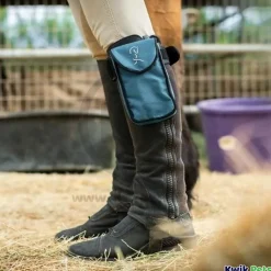 Woofhoof Equestrian Cell Phone Case Black Large