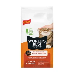 World's Best Cat Litter Low Tracking & Dust Control Multiple Cat Unscented Formula 15-lb