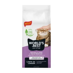 World's Best Cat Litter Multiple Cat Lavender Scented Formula 8-lb