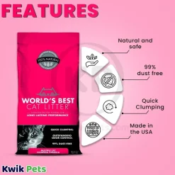 World's Best Cat Litter Multiple Cat Clumping Formula 28-lb