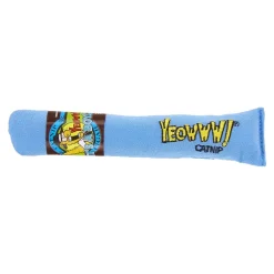 Yeowww! Big Baby Cigars Catnip Cat Toy Blue 7-in