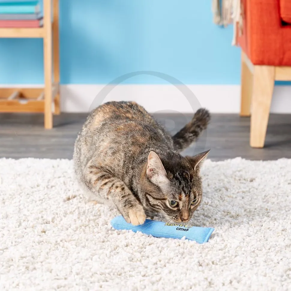Yeowww! Big Baby Cigars Catnip Cat Toy Blue 7-in
