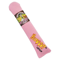 Yeowww! It's a Girl Cigars Catnip Cat Toy Pink 7-in