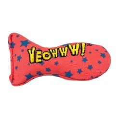 Yeowww! Stinkies Sardines Catnip Cat Toy Red & Blue 3-in