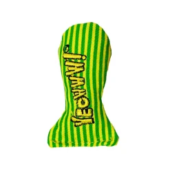 Yeowww! Stinkies Sardines Catnip Cat Toy Yellow & Green 3-in