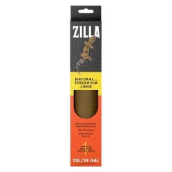 Zilla Brown Reptile Terrarium Liner 20L/29-gal