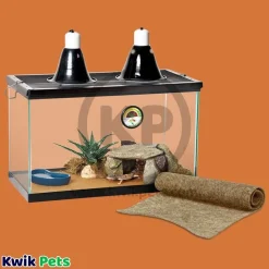 Zilla Brown Reptile Terrarium Liner 20L/29-gal